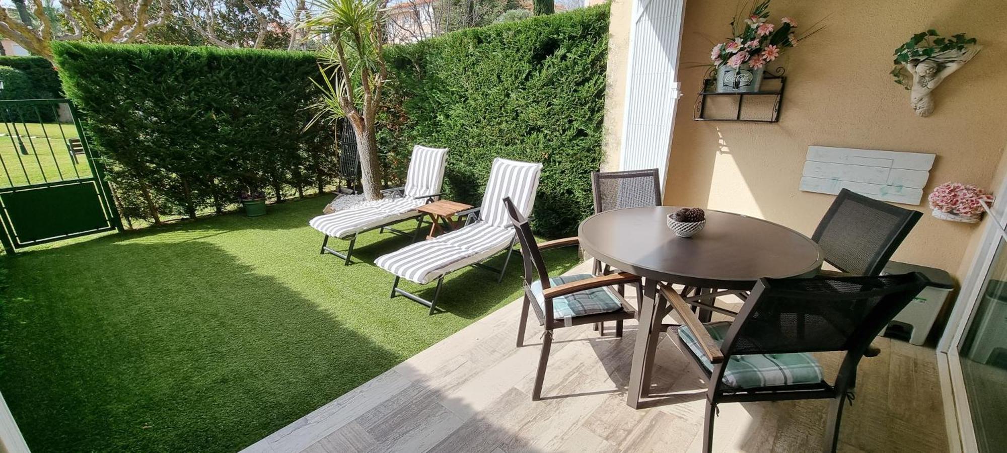 شقة Vidabrava Sagaro Garden, Jardin Privado, Piscina, 150 M Playa ساغارو المظهر الخارجي الصورة